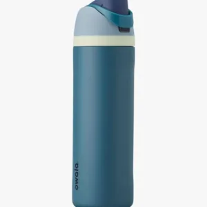 Owala FreeSip Insulated Stainless Steel Water Bottle with Straw, BPA-Free Sports Water Bottle, Great for Travel, 24 Oz, Denim